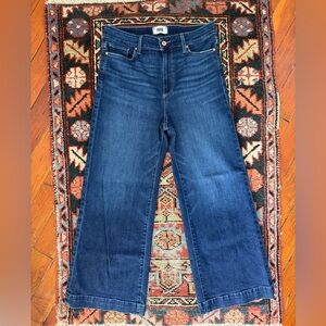 PAIGE Anessa Wide Leg Jeans - Symbolism Wash